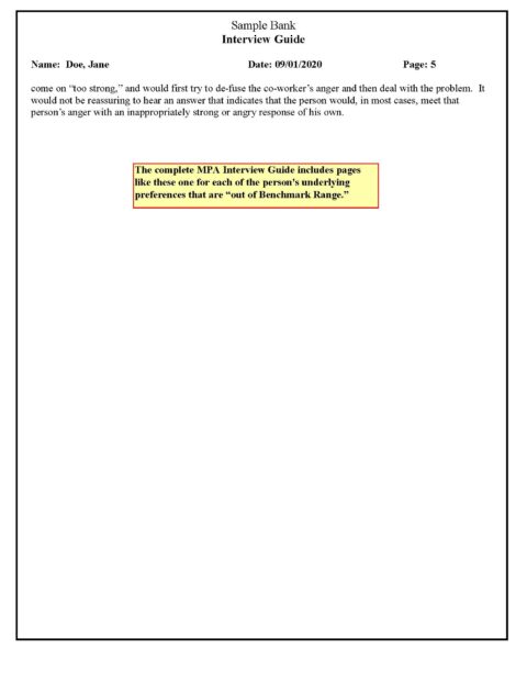 Mpa Introduction Format MPA Sample Interview Guide - Helm and Associates, Inc.